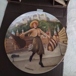 Edwin M Knowles collector's plate the sound of music 1987 I have confidence